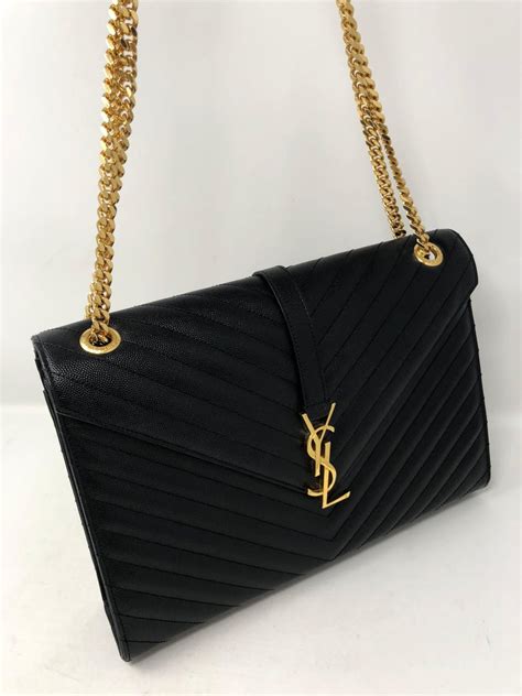 ysl purse all black|yves saint laurent purse price.